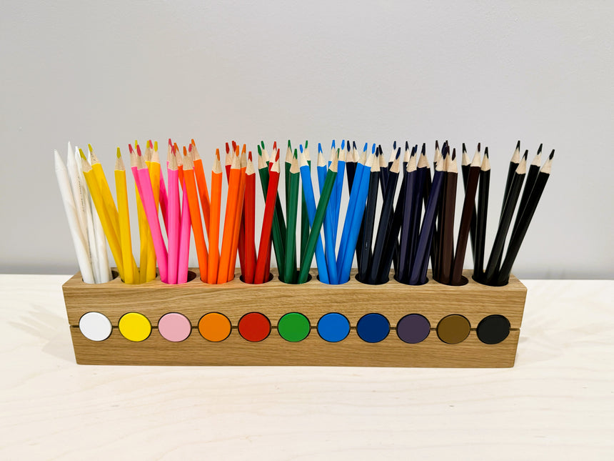 Montessori zīmuļu turētājs